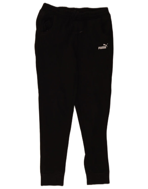 Puma træningsdragt til kvinder Joggers UK 10 Small Black Cotton Sports