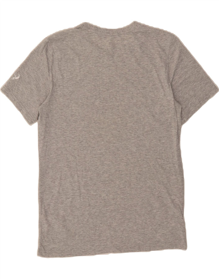 ASICS Mens T-Shirt Top Large Grey Cotton Vintage Asics and Second-Hand Asics from Messina Hembry 