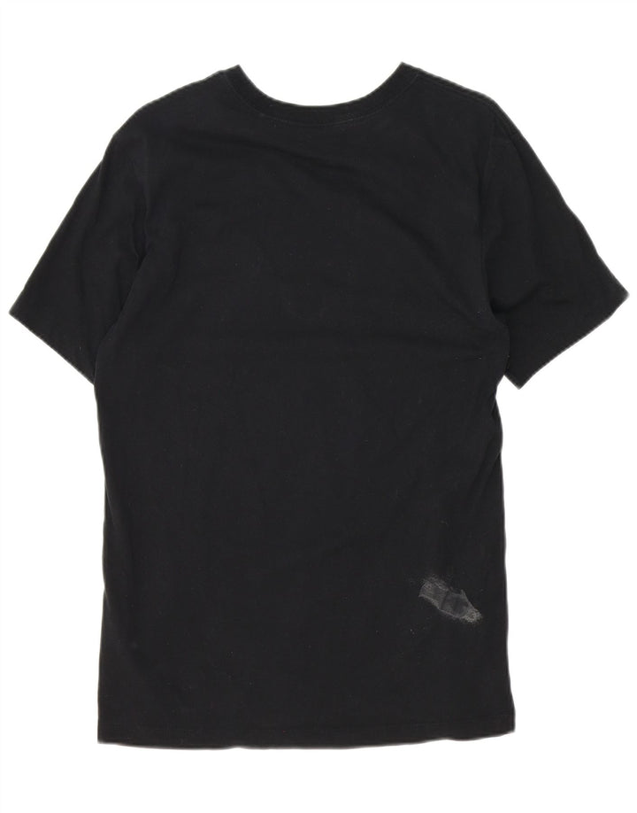 Nike Herre grafisk T-shirt Top Medium Sort Bomuld