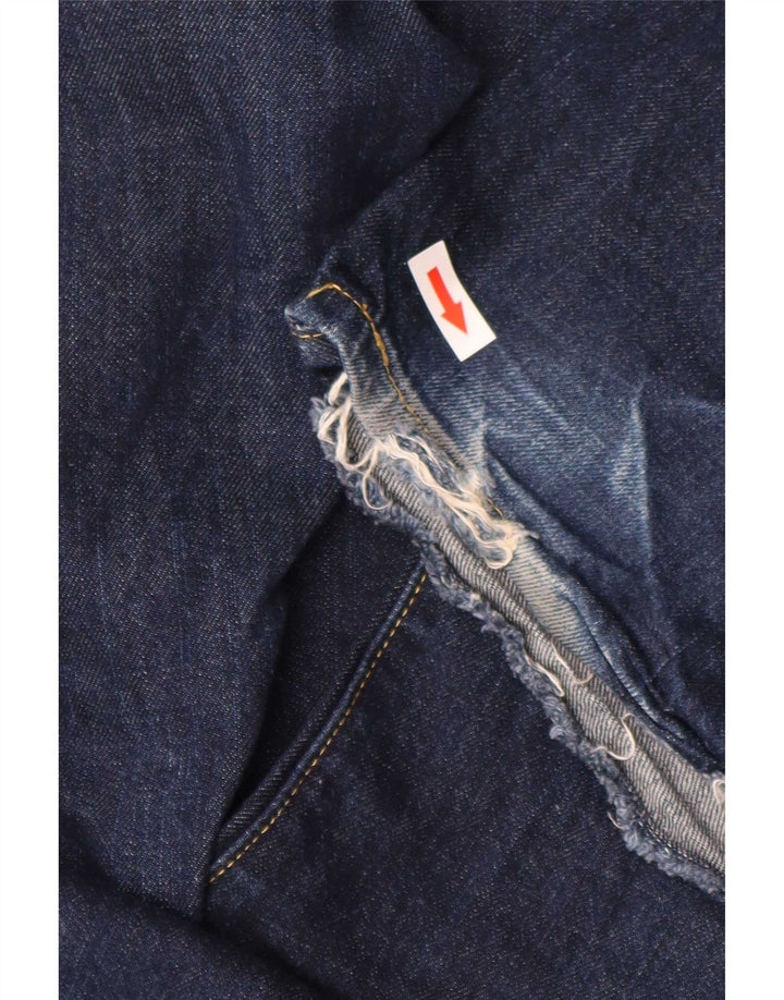 Marks & Spencer Straight Jeans til mænd W42 L31 Marineblå bomuld