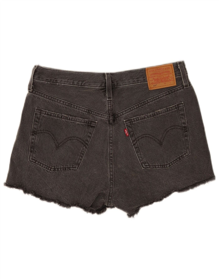 Levi's Womens 501 denimshorts W28 mellemgrå bomuld
