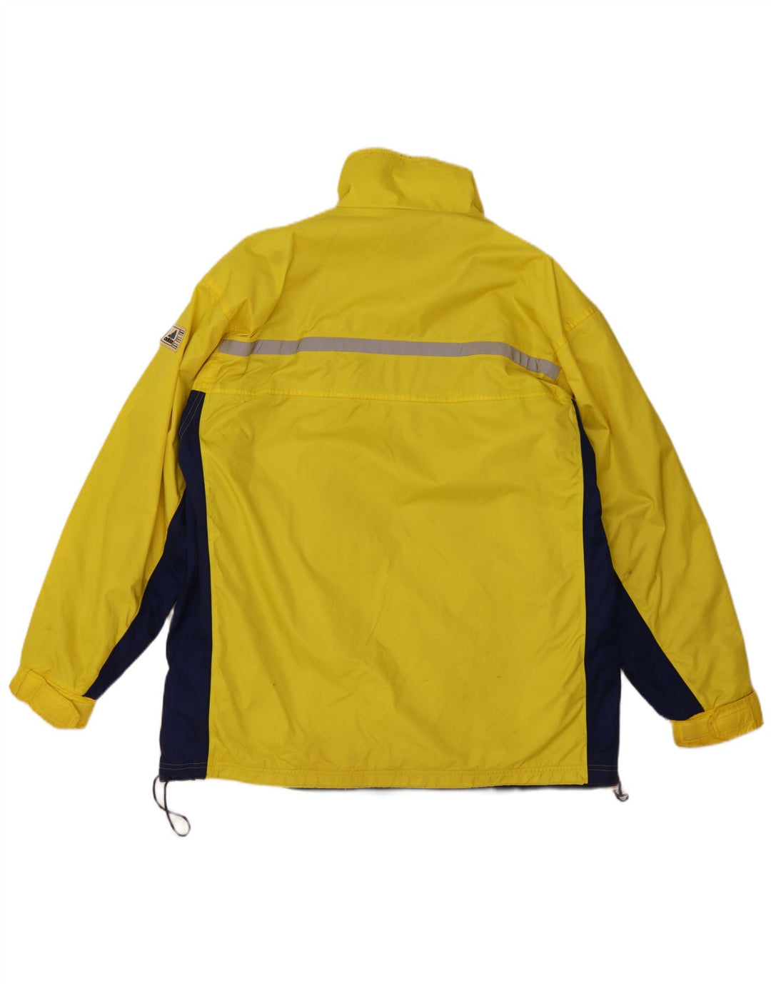 Adidas Regnjakke til mænd UK 42 XL Gul Colourblock