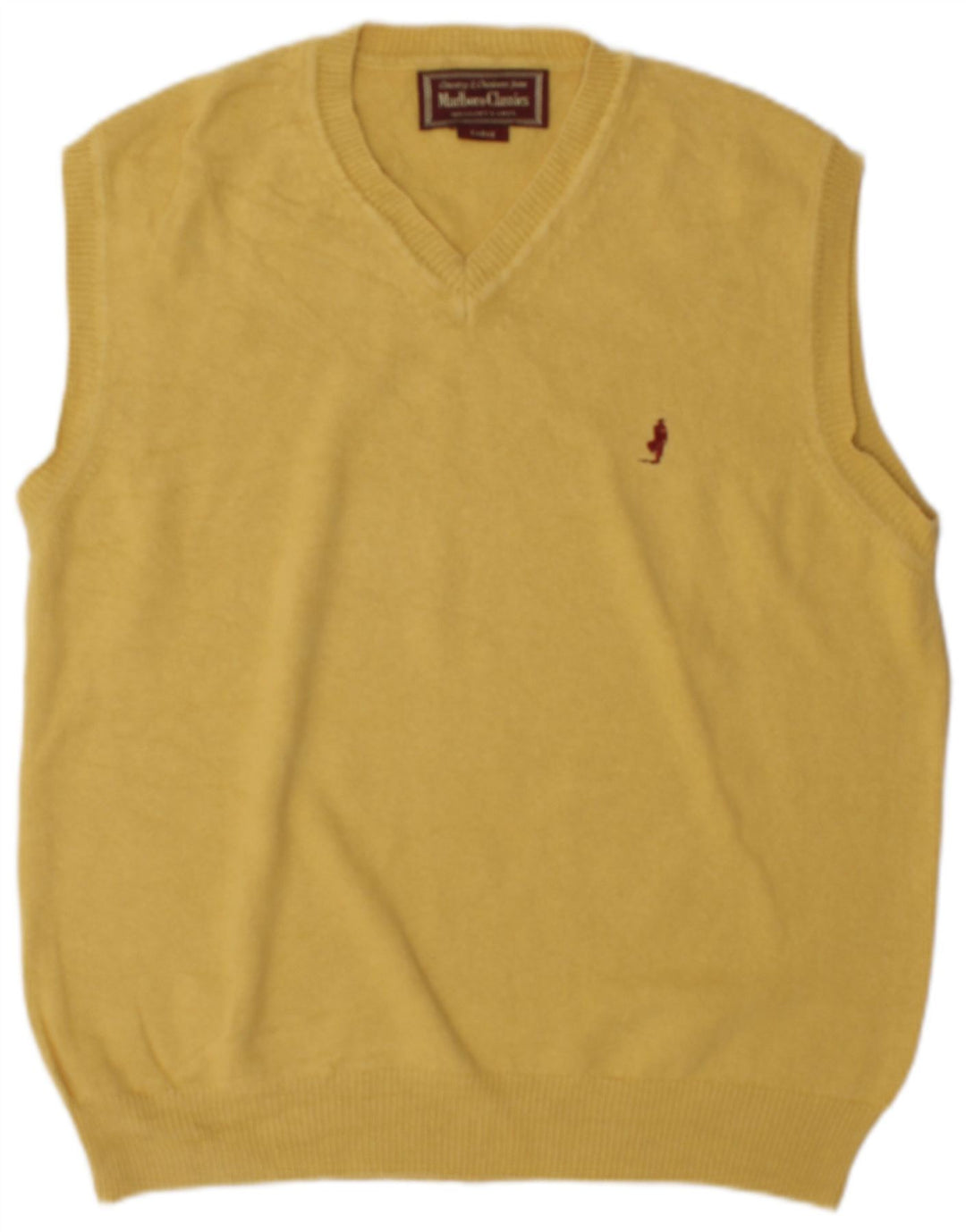 Marlboro Classics Herrevest Tank Top Stor Gul Bomuld