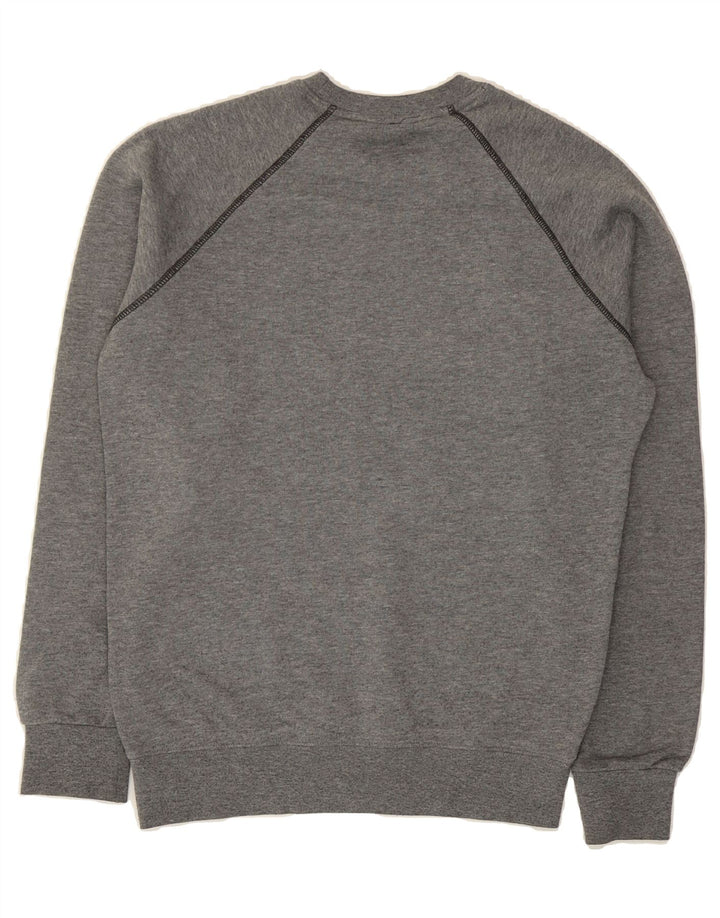 STARTER Mens Graphic Sweatshirt Jumper Small Grey Cotton Vintage Starter and Second-Hand Starter from Messina Hembry 