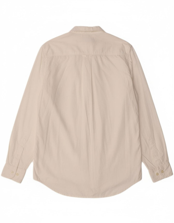 LEE Mens Shirt Medium White Cotton