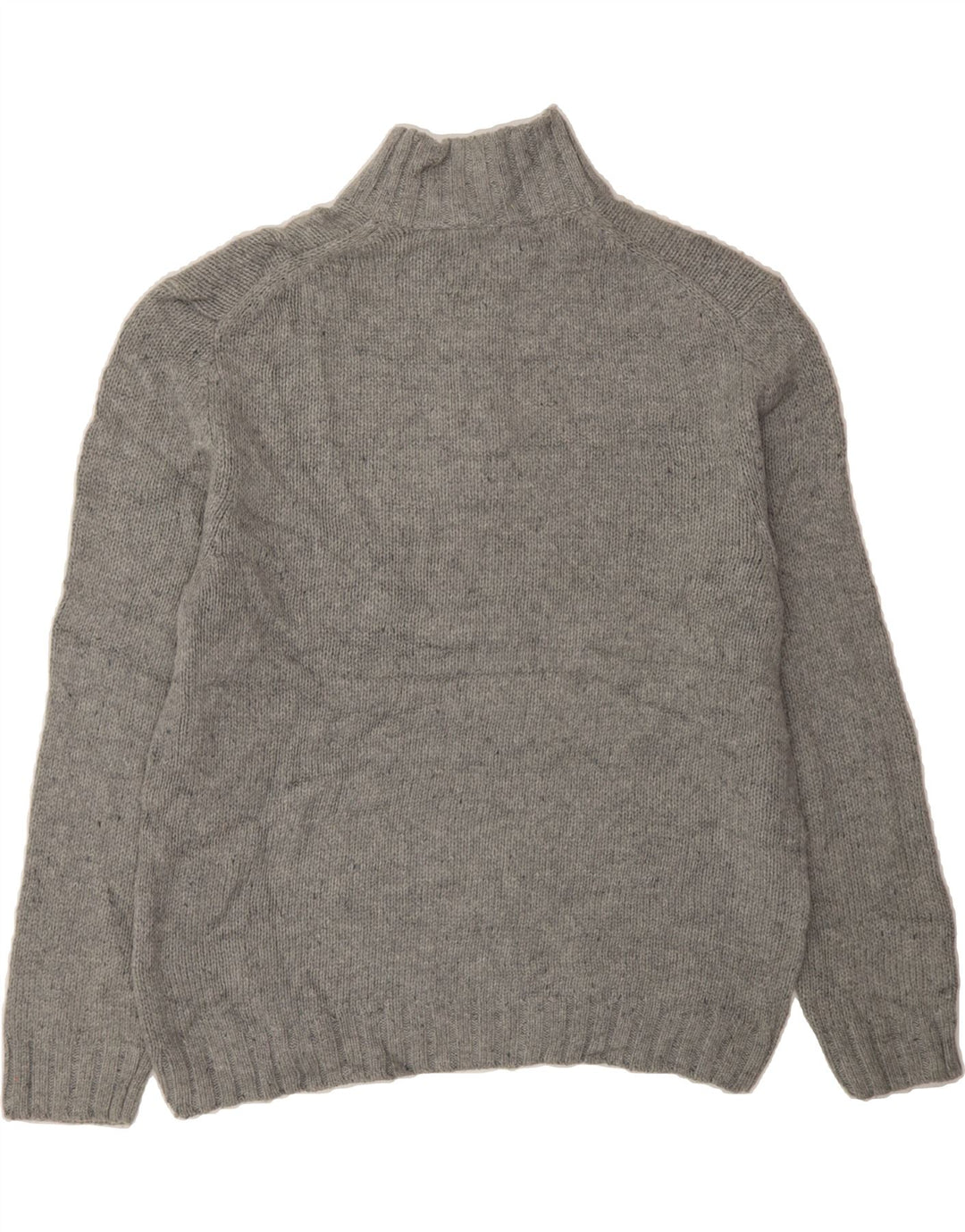 NAUTICA Mens Button Neck Jumper Sweater XL Grey Acrylic Vintage Nautica and Second-Hand Nautica from Messina Hembry 