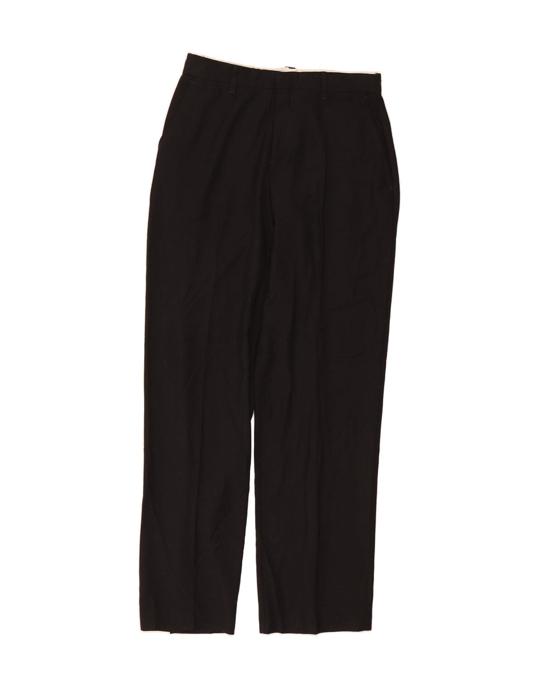 CHAPS Boys Straight Chino Trousers 15-16 Years W28 L30 Black Polyester Vintage Chaps and Second-Hand Chaps from Messina Hembry 