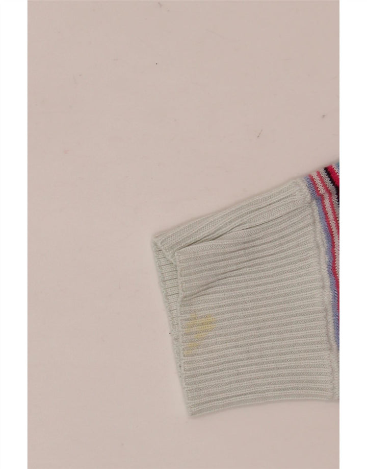 Kænguruer Dame Boat Neck Jumper Sweater UK 14/16 Stor Flerfarvet