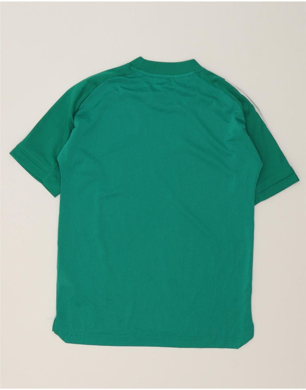 ADIDAS Boys Leeds united football club T-shirt Top 11-12 år Grøn