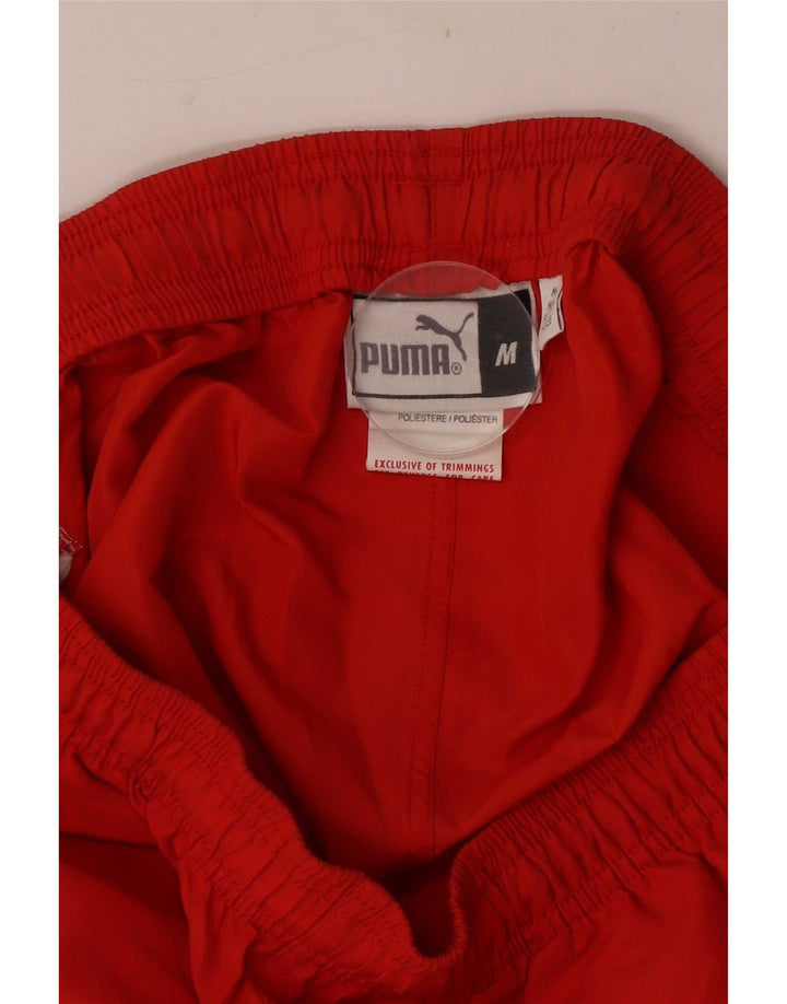 Puma Herre Grafisk Capri træningsdragt Bukser Medium Rød Polyester