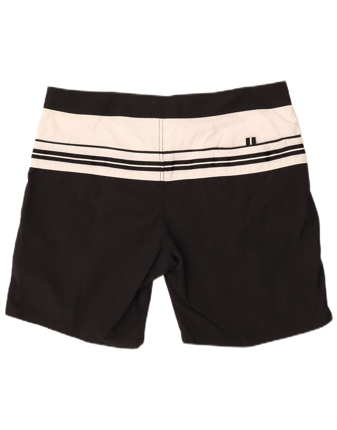 Coast Herre grafiske svømmeshorts XL Sort Colourblock Polyamid Beach