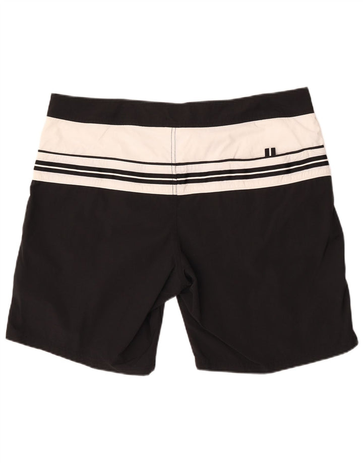 Coast Herre grafiske svømmeshorts XL Sort Colourblock Polyamid Beach