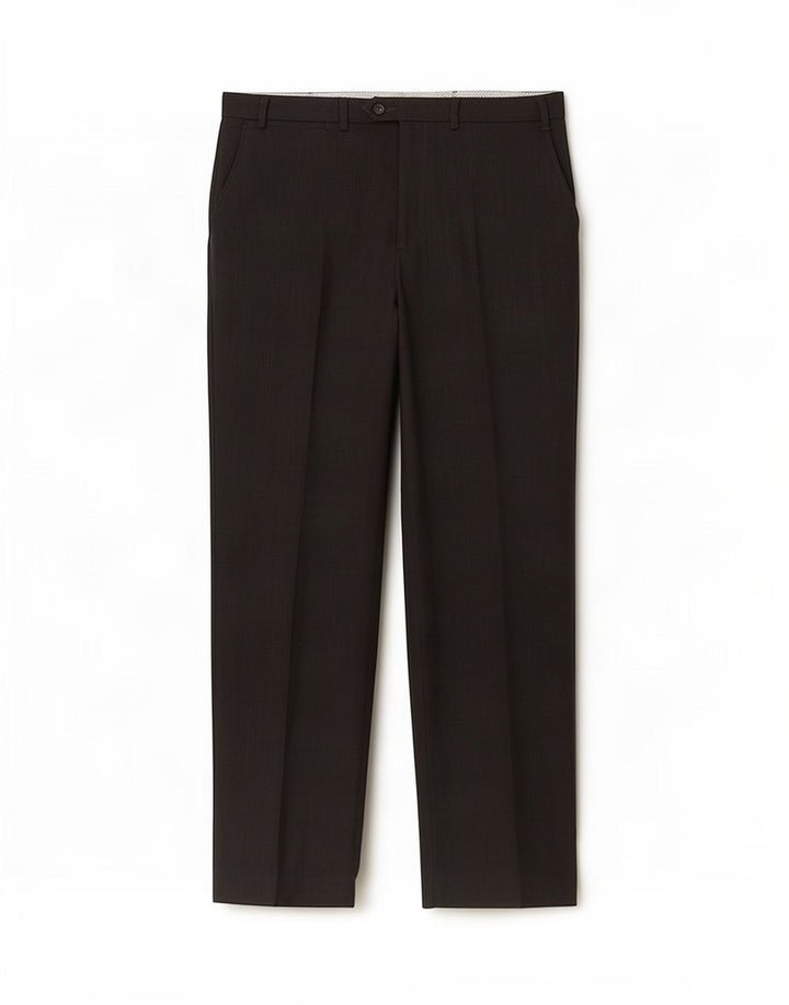 Marks & Spencer Straight Suit Bukser til mænd W40 L33 Sort polyester