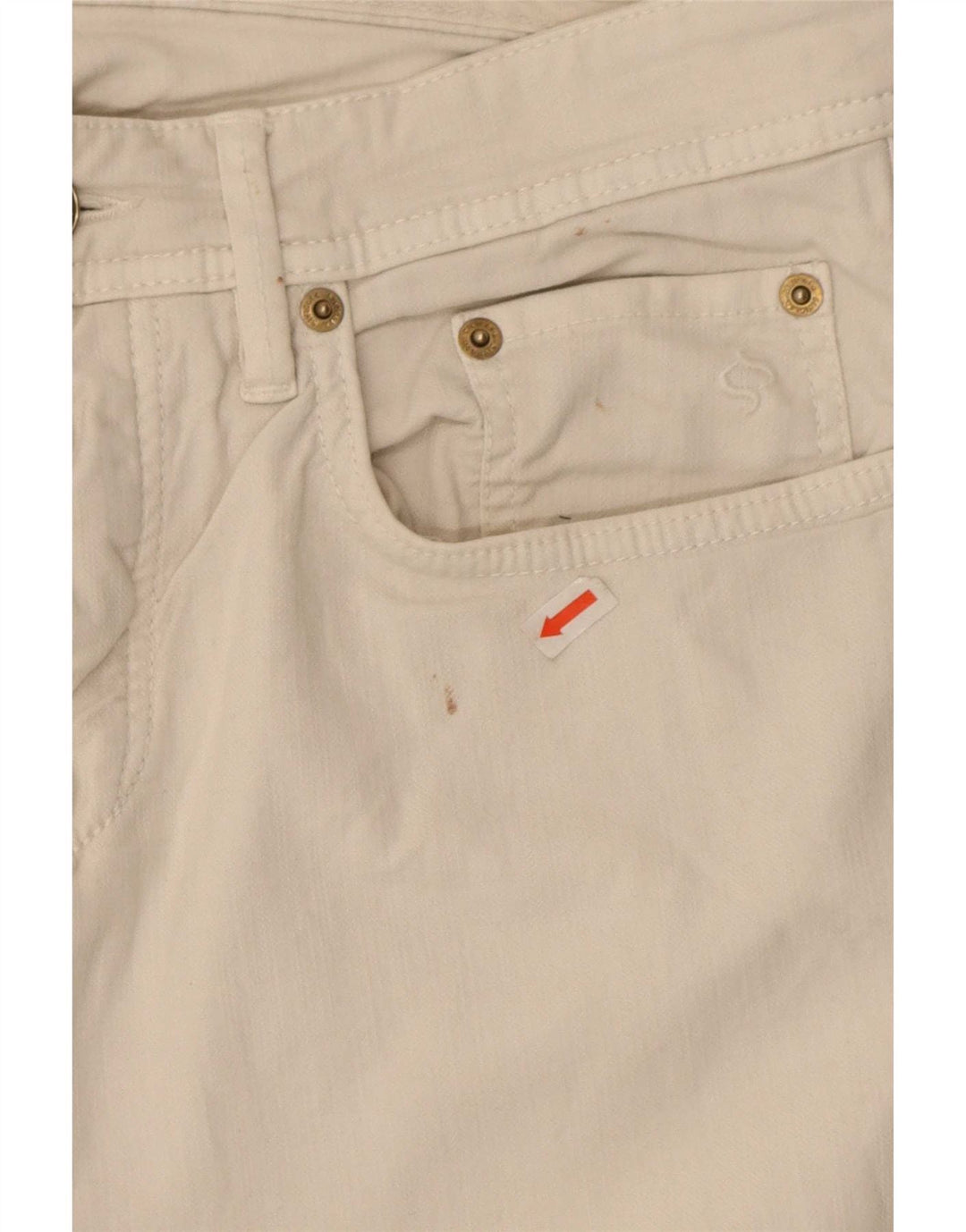 SIVIGLIA Slim Jeans til kvinder W33 L33 Hvid bomuld
