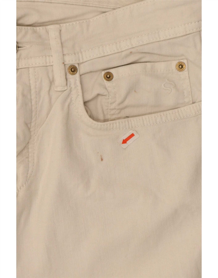 SIVIGLIA Slim Jeans til kvinder W33 L33 Hvid bomuld