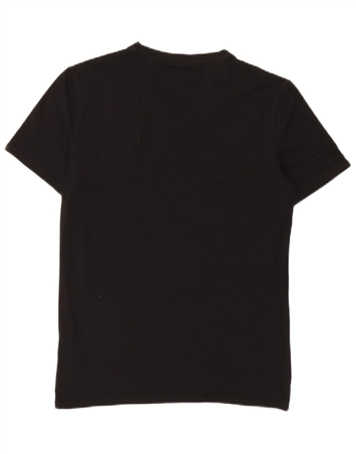 Guess Herre Super Slim Fit T-Shirt Top Medium Sort Bomuld
