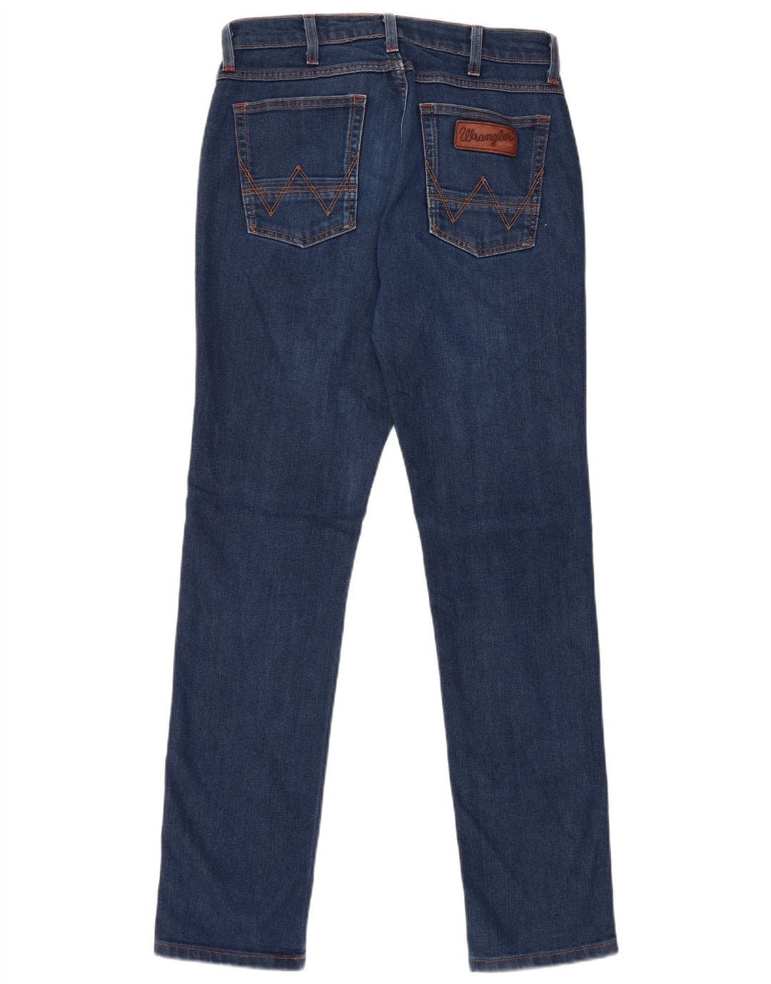 Wrangler Womens Bostin Slim Jeans W30 L32 Blå Bomuld