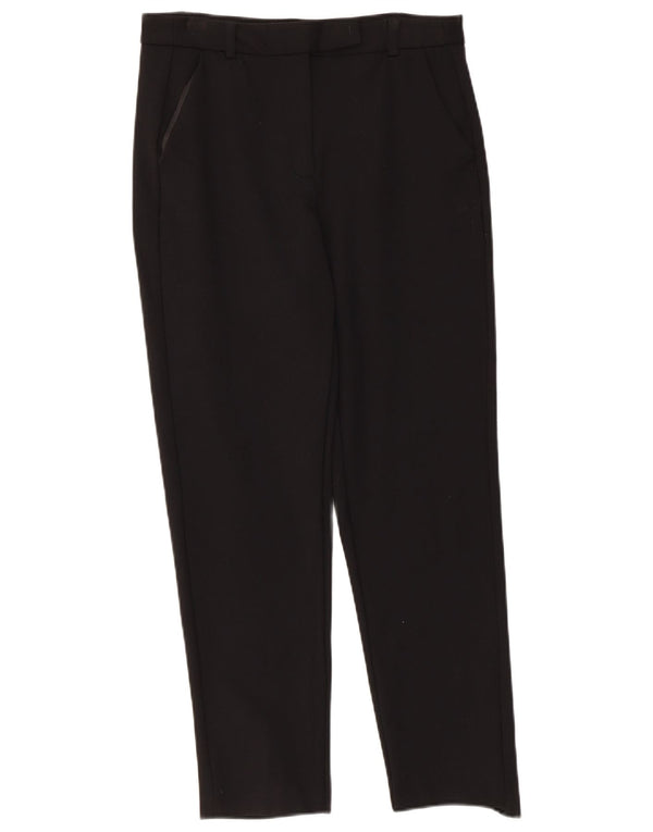 Marks & Spencer Lige fritidsbukser til kvinder UK 10 Small W30 L25 Black
