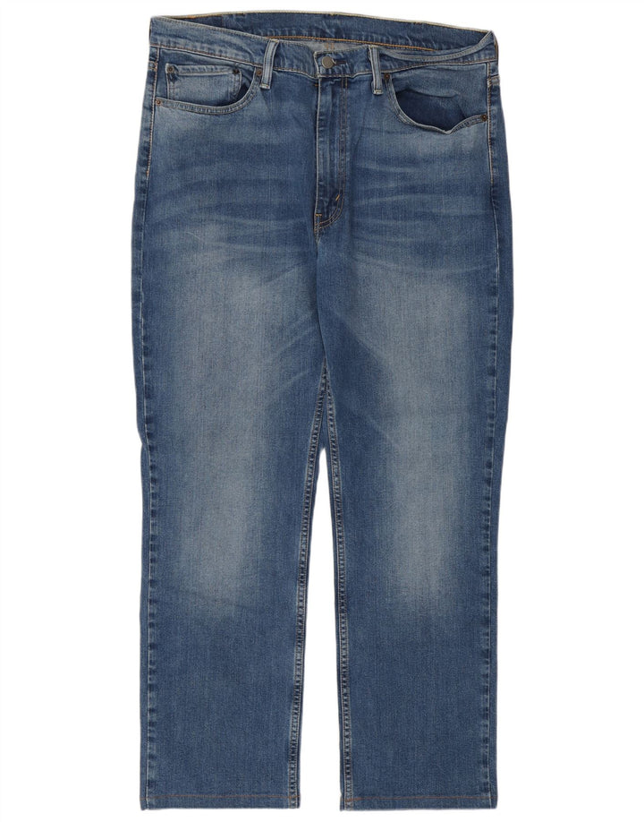 Levi's Herre 514 Straight Jeans W38 L32 Blå Bomuld