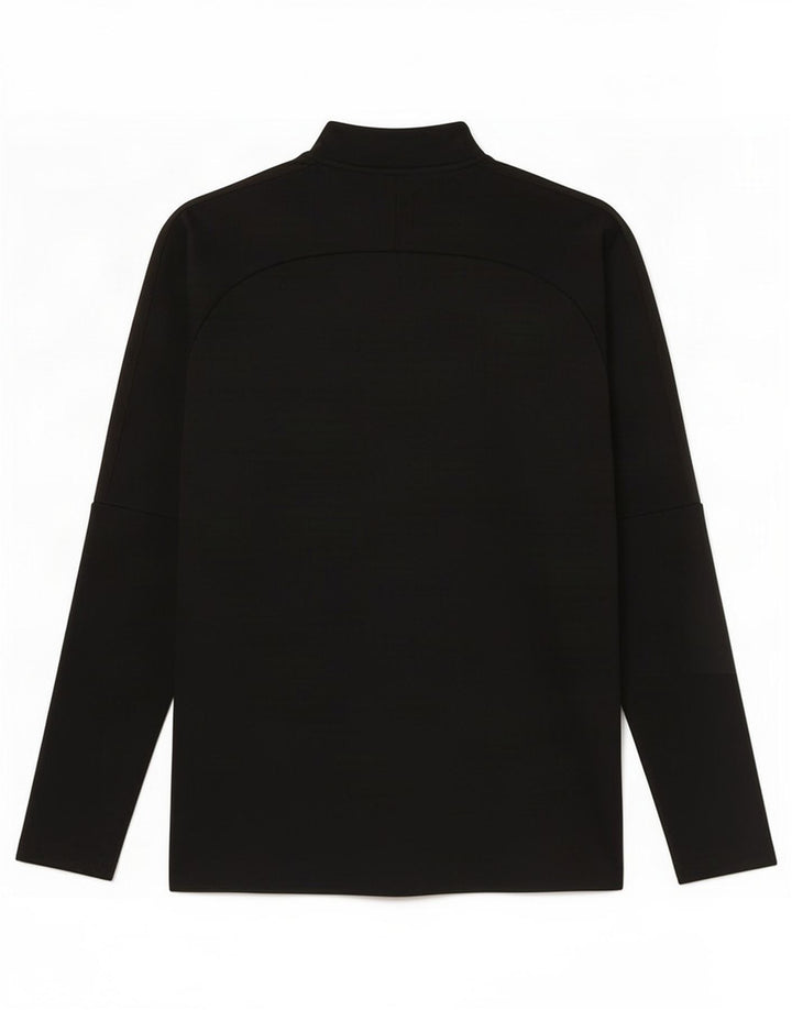 Nike Herre Dri Fit Top Langærmet Medium Sort Polyester med lynlås