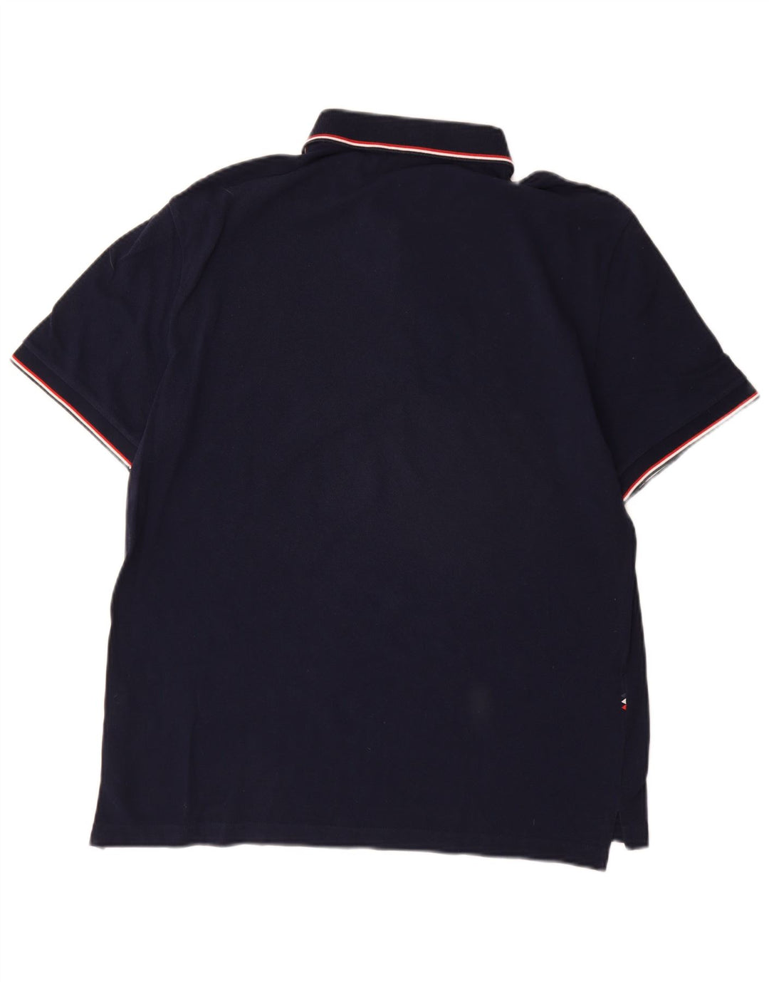 Lacoste Herre Polo Shirt Størrelse 7 2XL Navy Blue Bomuld