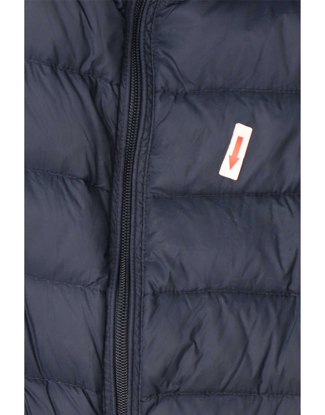 Benetton Dame Polstret Jakke UK 10 Small Navy Blue
