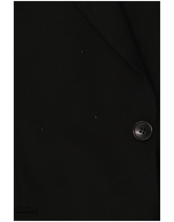 GIORGIO ARMANI Mens 2 Button Blazer Jacket UK 38 Medium Black
