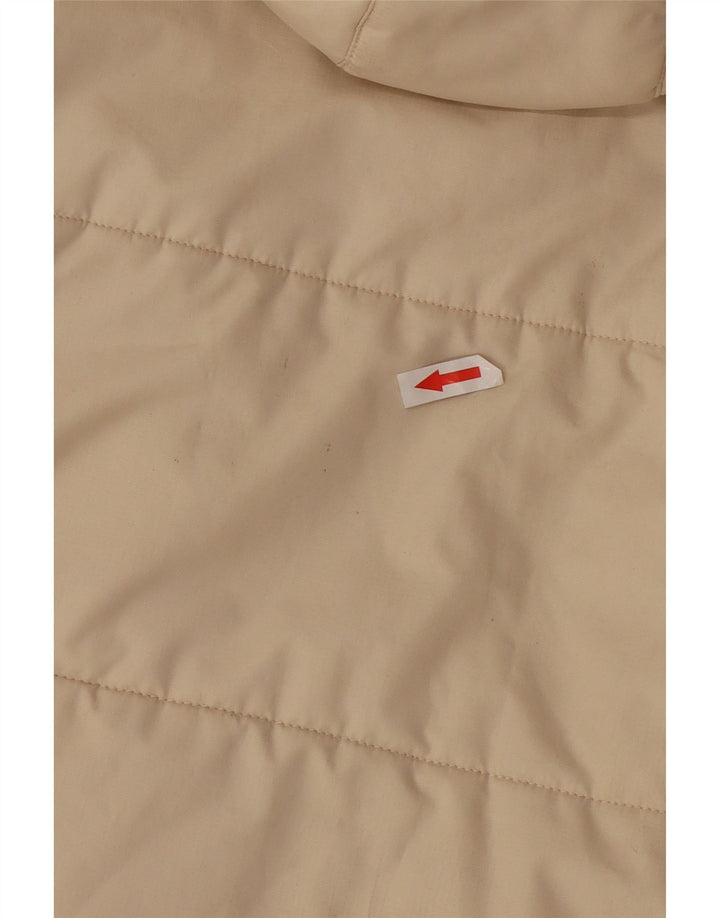 Jack Wolfskin Dame Hætte Polstret Frakke UK 12/14 Medium Off White