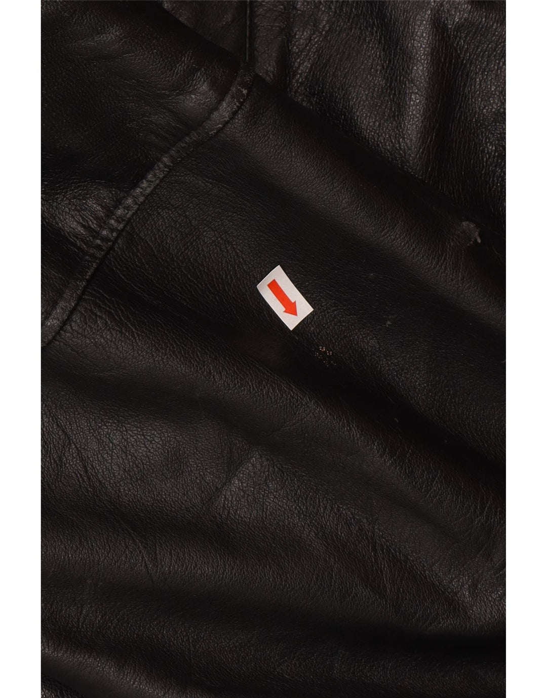 Vintage Herre Læderjakke IT 50 Large Sort