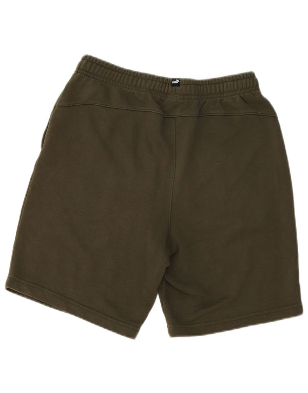 Puma Boys Sports Shorts 15-16 år Khaki Cotton