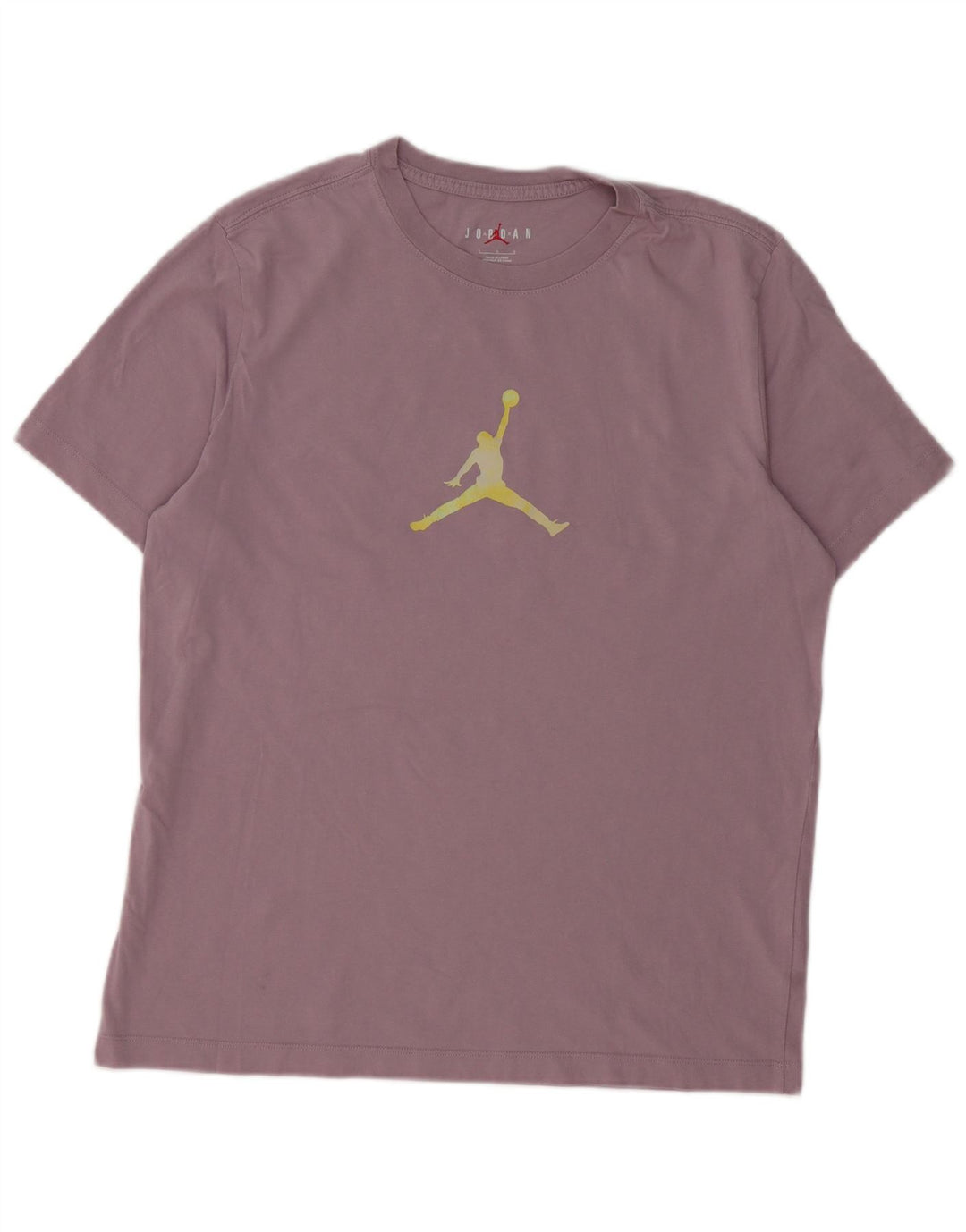 Jordan Herre grafisk T-shirt Top Stor lilla bomuld