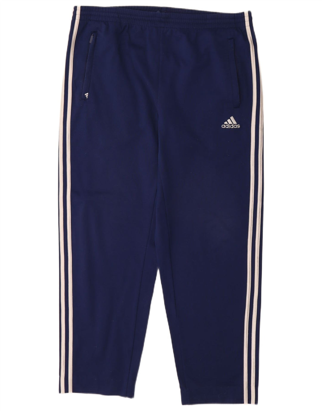 Adidas Træningsdragtsbukser til mænd UK 40/42 Medium Navy Blue Polyester