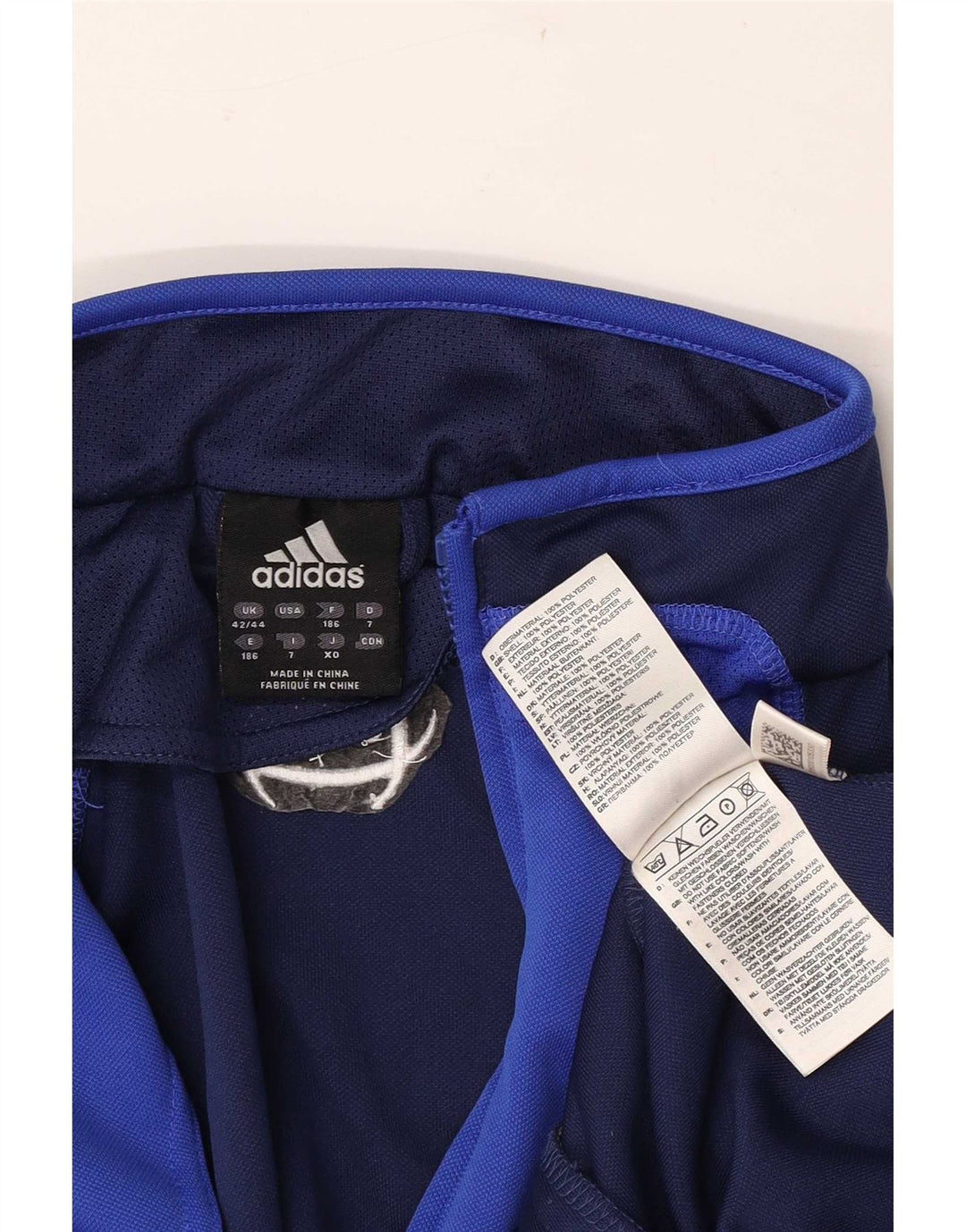 Adidas Herre Climacool Træningsdragt Topjakke UK 42/44 Large Navy Blue