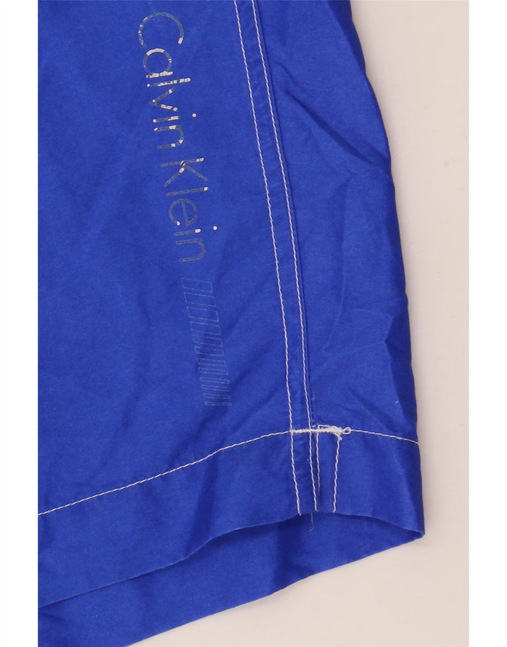 Calvin Klein Badeshorts til mænd XL Blå Colourblock Polyester