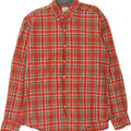 J. CREW Mens Shirt Size 16 16 1/2 Large Red Check Cotton Vintage J. Crew and Second-Hand J. Crew from Messina Hembry 