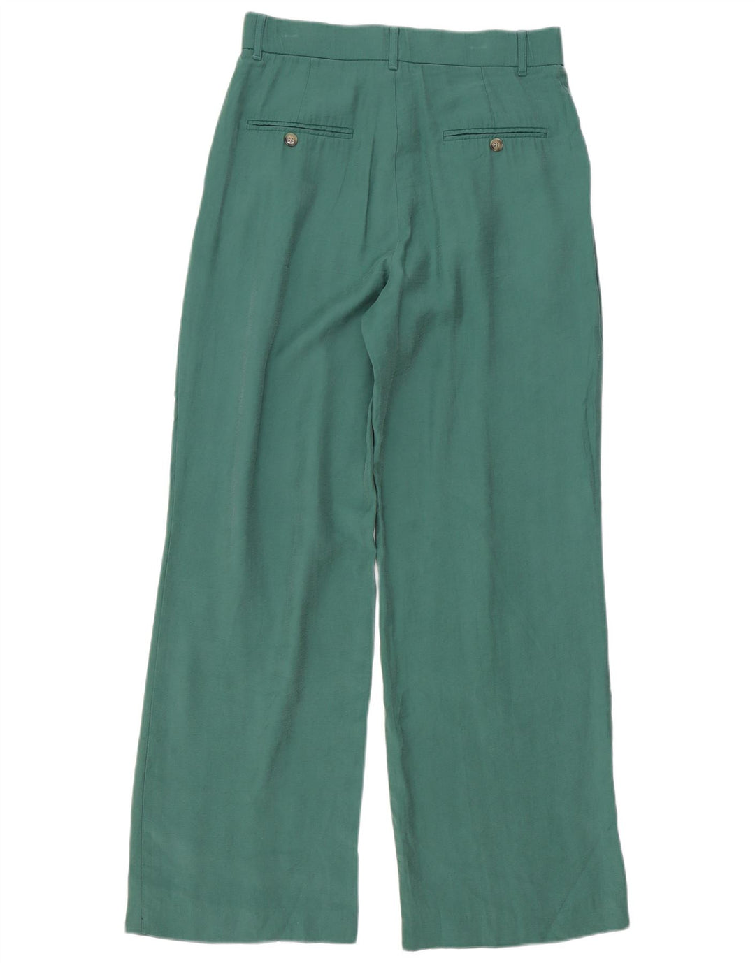 Zara Dame Pegged Chino Bukser Medium W28 L32 Grøn Modal