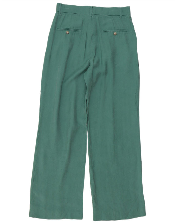 Zara Dame Pegged Chino Bukser Medium W28 L32 Grøn Modal
