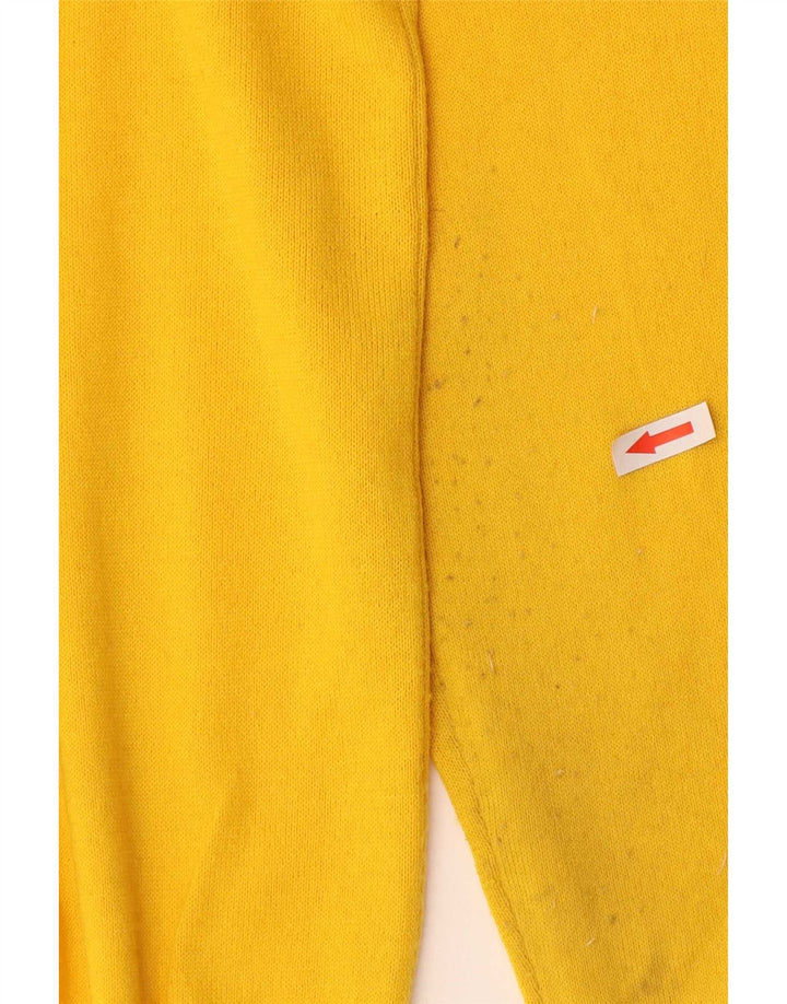 Rifle Herre Crew Neck Jumper Sweater Medium Gul Akryl