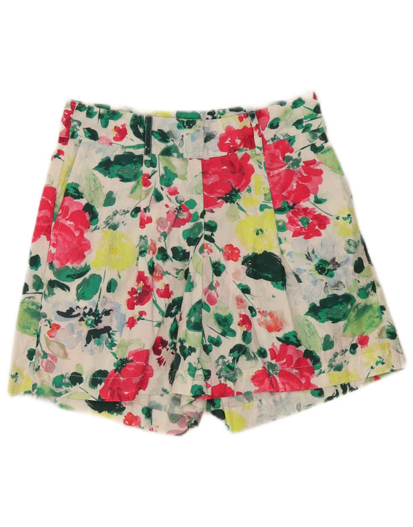 Only Womens Casual Shorts EU 36 Small W28 Multicolored Floral