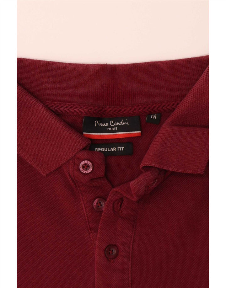 Pierre Cardin Herre Regular Fit Polo Shirt Medium Bourgogne Bomuld