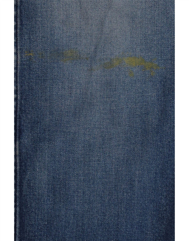 Wrangler Straight Jeans til mænd W33 L32 blå bomuld