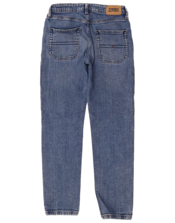 Tommy Hilfiger drenge lige jeans 11-12 år W26 L27 blå bomuld