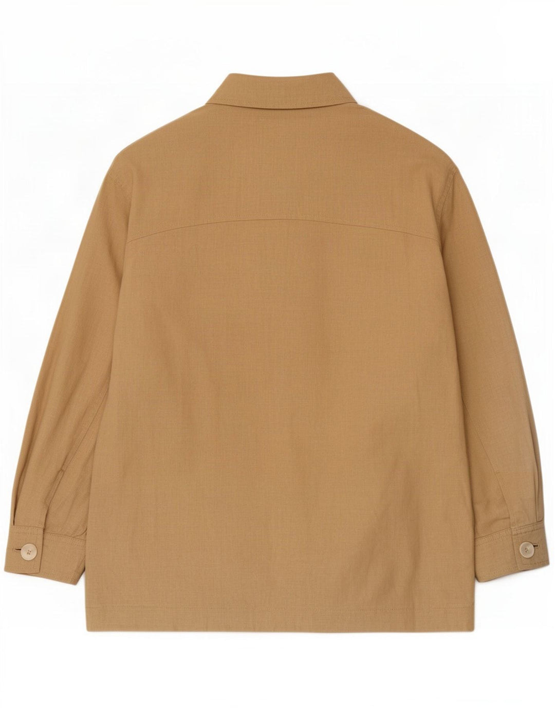Zara oversized bomberjakke til kvinder DK 6 XS Beige Viscose