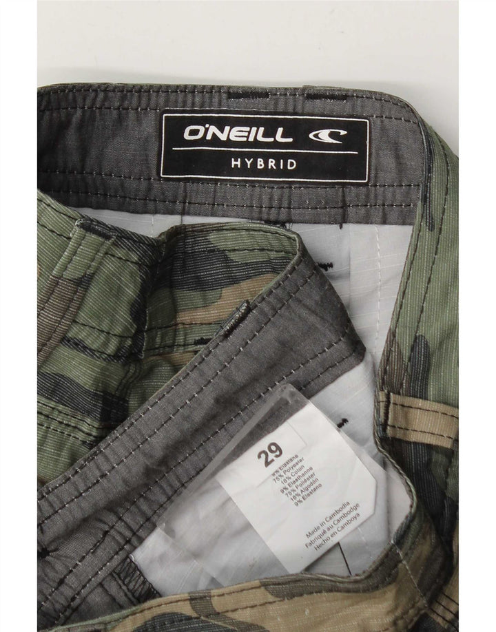 O'Neill Chino Shorts til mænd W29 Amall Flerfarvet Camouflage Polyester