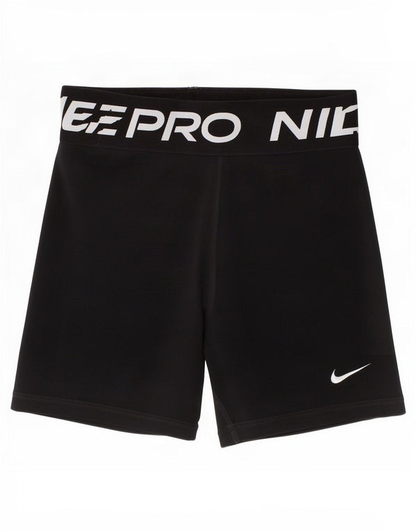 Nike piger Dri Fit grafiske sportsshorts 12-13 år store sorte