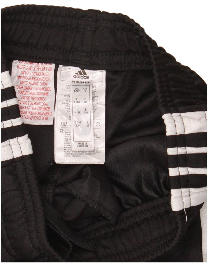 Adidas Boys Aeroready Tracksuit Bukser 9-10 år Sort polyester