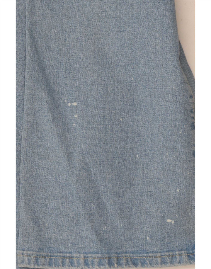 Versace Dame Flared Jeans W29 L32 Blå Bomuld