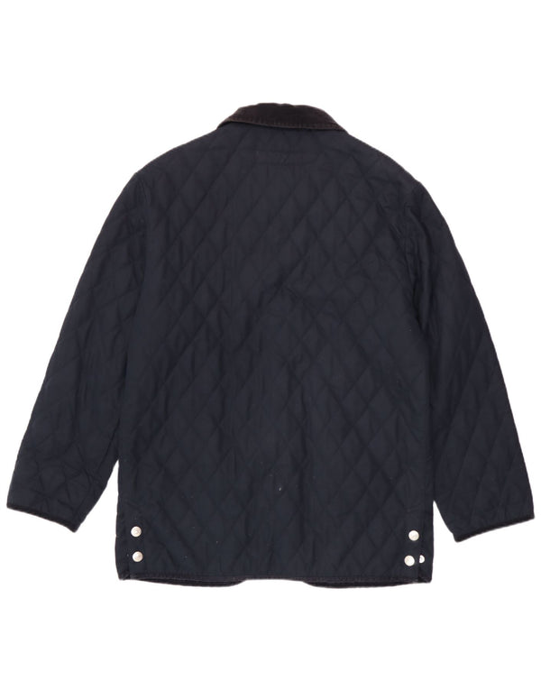Armata Di Mare Herre quiltet jakke UK 40 Large Navy Blue Polyester