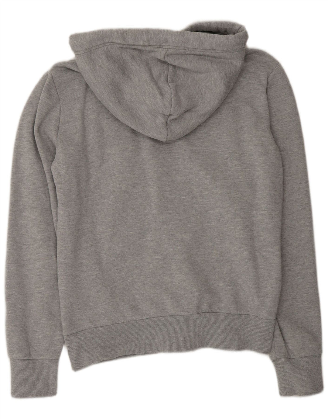 Superdry Hættetrøje med lynlås til mænd mellemgrå bomuld