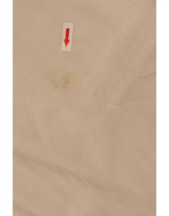 Zara Herre Polo Neck sweater Small Off White Bomuld